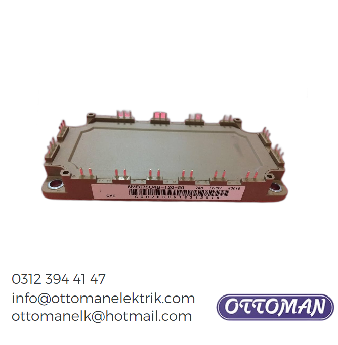 6MBI150UB-120-52 IGBT Modülü 150A 1200V - Ottoman Elektrik