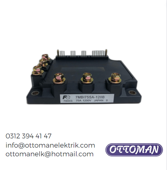 7MBI75SA-120B IGBT MODULE 75A 1200V Ottoman Elektrik