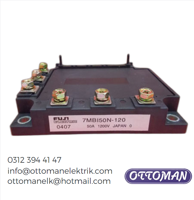 7MBI50N-120 IGBT MODULE 50A 1200V Ottoman Elektrik