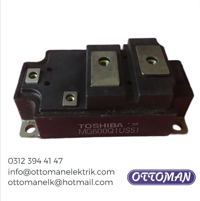 MG600Q1US51 IGBT MODULE 600A 1200V Ottoman Elektrik