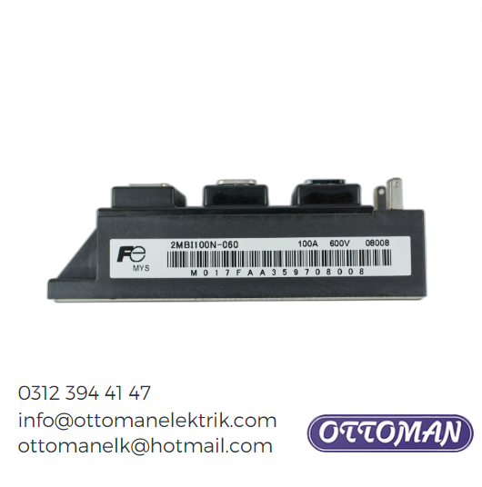 2MBI100N-060 IGBT MODULE 100A 600V Ottoman Elektrik