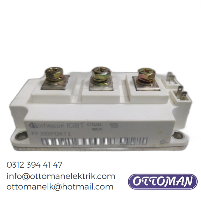 FF300R12KT3 Infineon IGBT MODULE 300A 1200V Ottoman Elektrik