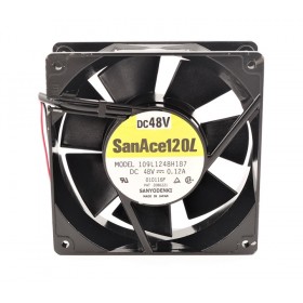 San Ace 120x120x38mm 48VDC 0.12A 2 Kablolu Fan 109L1248H187