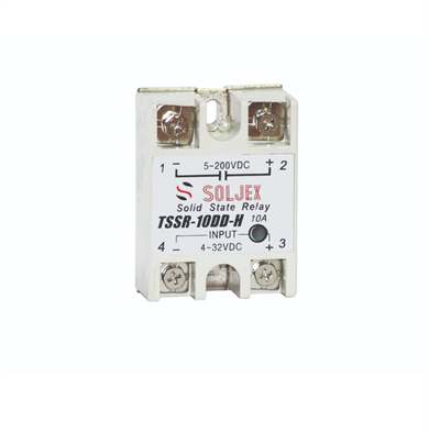TSSR-10DD-H 10A 4-32 VDC Giriş 5-200 VDC Çıkış Mosfet Monofaze Solid State Röle