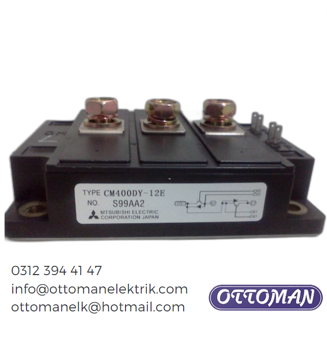 CM400DY-12E Mitsubishi IGBT MODULE 400A 600V Ottoman Elektrik