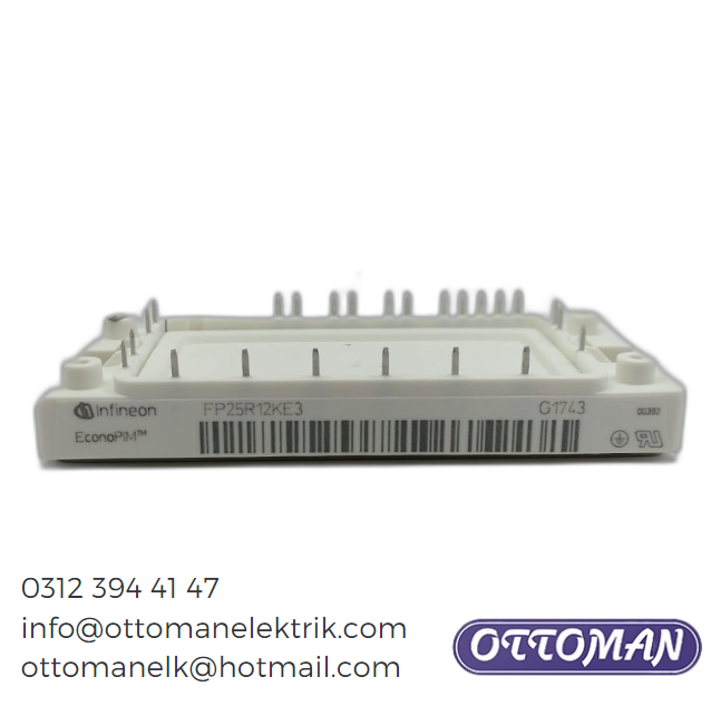 FP25R12KE3 Infineon IGBT MODULE 25A 1200V Ottoman Elektrik