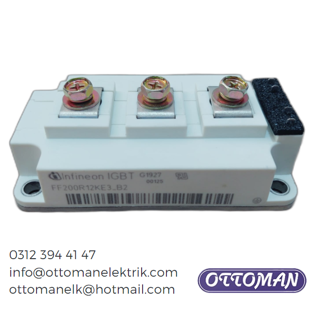 FF200R12KE3-B2 Infineon IGBT MODULE 200A 1200V Ottoman Elektrik