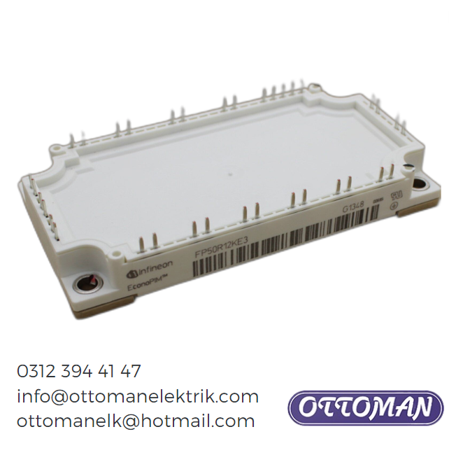 FP50R12KE3 Infineon IGBT MODULE 50A 1200V Ottoman Elektrik