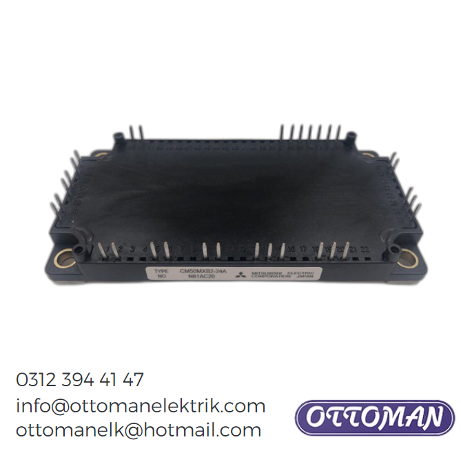 CM50MXB2-24A IGBT Modülü 50A 1200V - Ottoman Elektrik