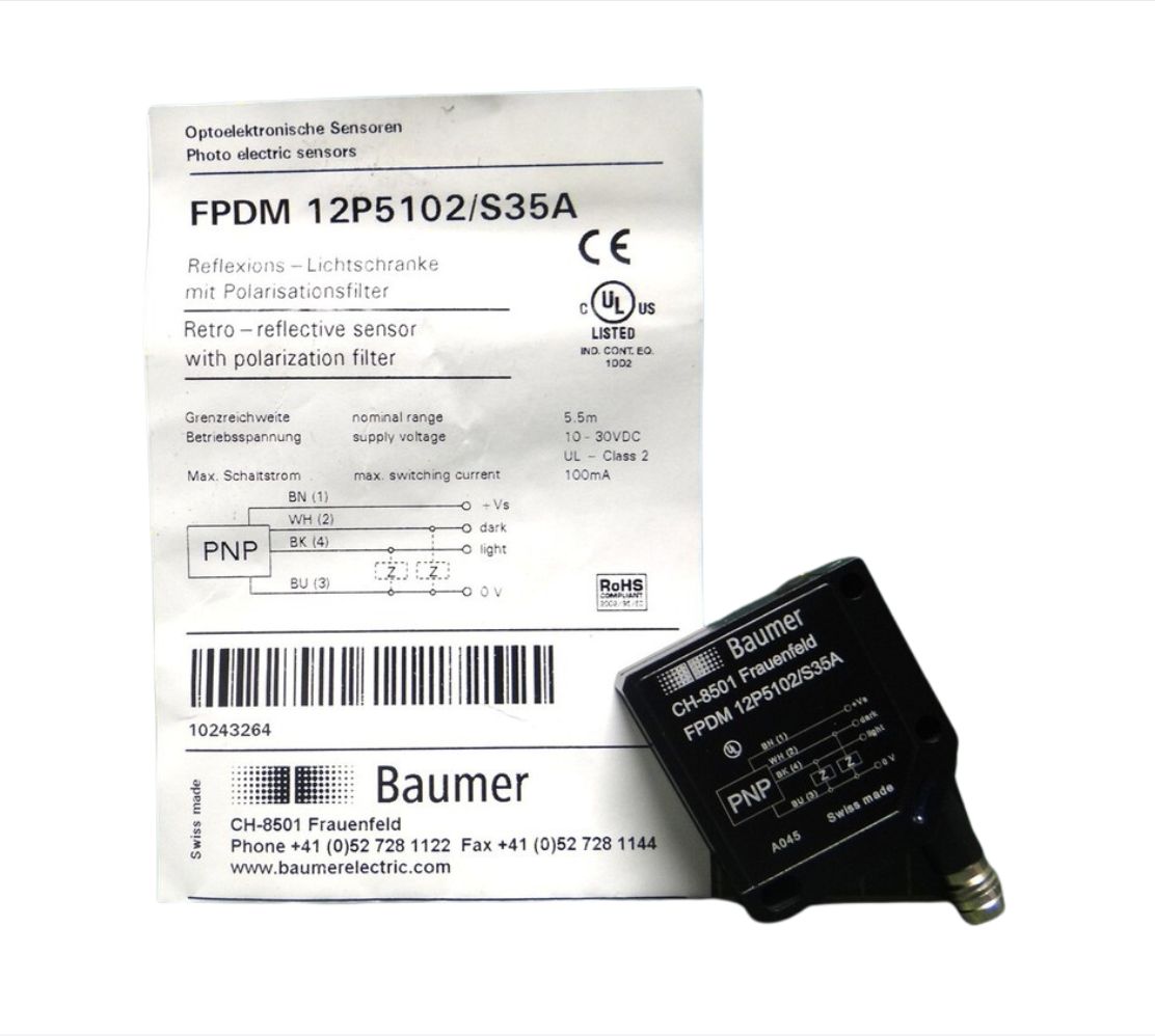 Baumer FPDM 12P5102/S35A (10243264) Basınç Sensörü