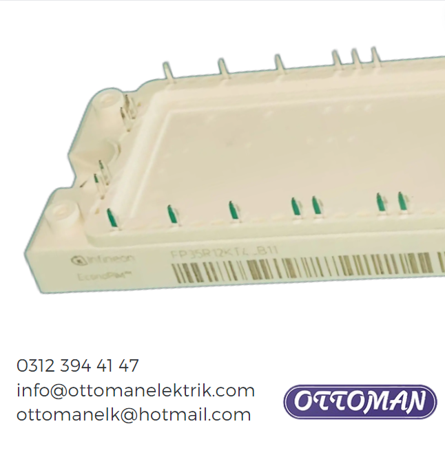 FP35R12KT4-B11 Infineon IGBT MODULE 35A 1200V Ottoman Elektrik