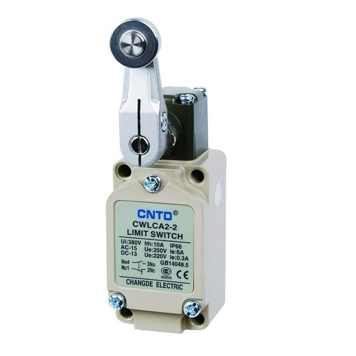 CNTD CWLCA2-2 Açısal Kol Makaralı Metal Limit Switch