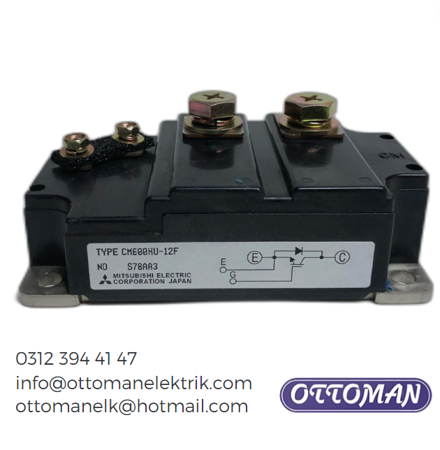 CM600HU-12F IGBT MODULE 600A 600V Ottoman Elektrik