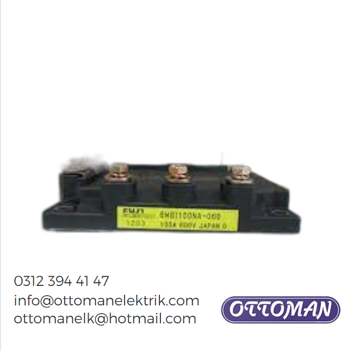 6MBI100NA-060 IGBT MODULE 6X100A 600V Ottoman Elektrik