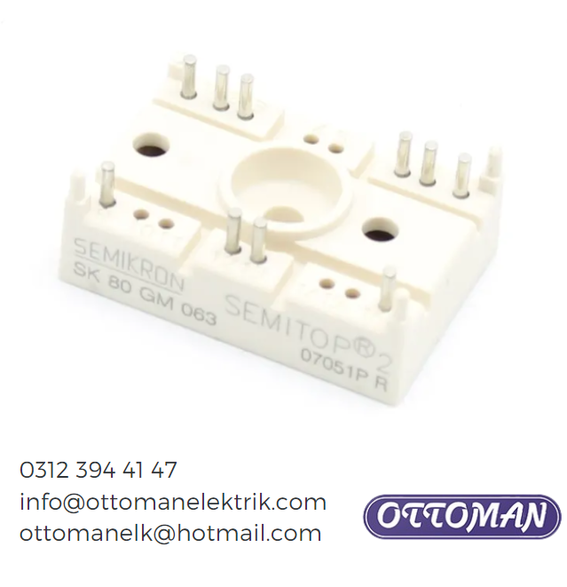 SK80GM063 SEMIKRON IGBT MODULE 80A 600V - Ottoman Elektrik