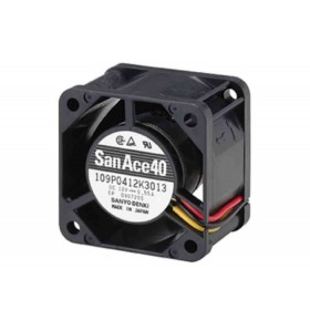 San Ace 40x40x28mm 24VDC 0.18A 3 Kablolu Fan 109P0424J3013