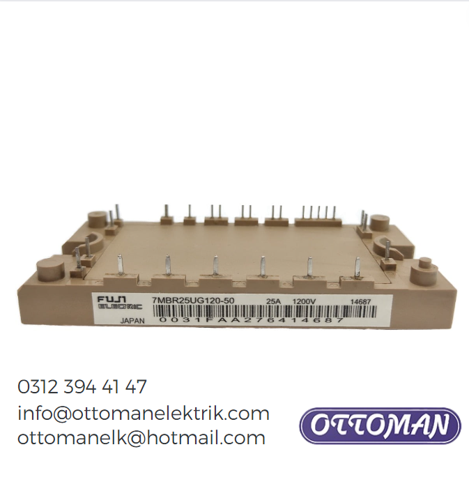 7MBR25UG120 IGBT MODULE 25A 1200V Ottoman Elektrik