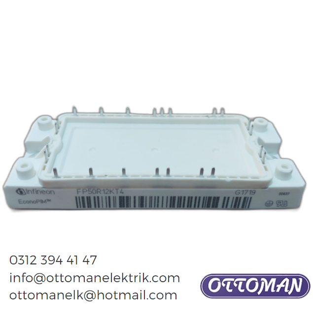 FP50R12KT4 Infineon IGBT MODULE 50A 1200V - Ottoman Elektrik