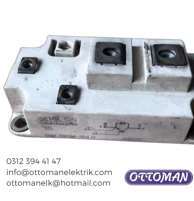 SKM300GA128D Semikron IGBT MODULE 300A 1200V - Ottoman Elektrik