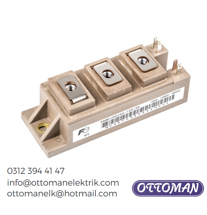 2MBI100U4A-120-50 IGBT MODULE 100A 1200V Ottoman Elektrik