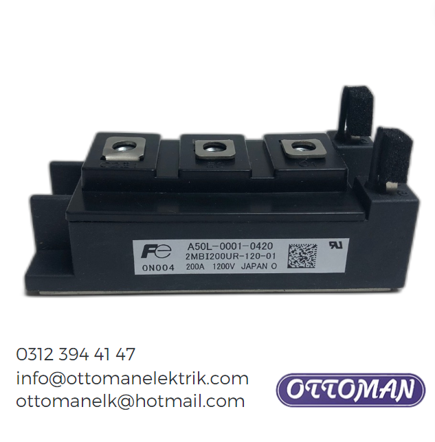 2MBI200UR-120-01 IGBT MODULE 200A 1200V Ottoman Elektrik