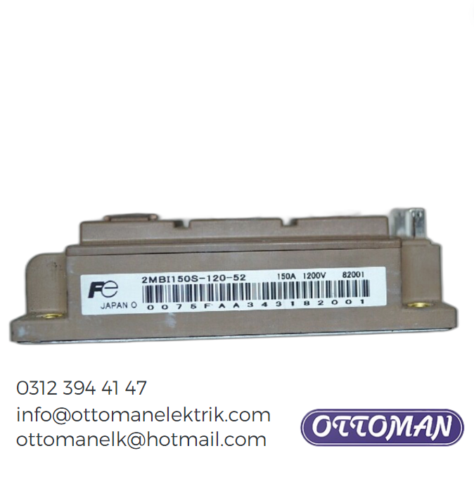 2MBI150S-120 IGBT MODULE 150A 1200V Ottoman Elektrik