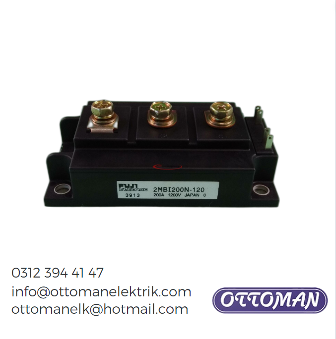 2MBI200N-120 IGBT Modülü 200A 1200V - Ottoman Elektrik