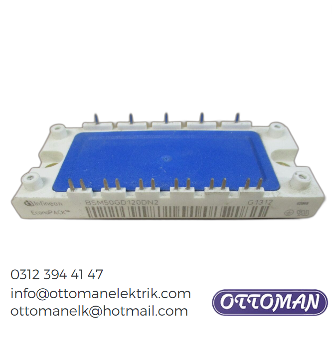 BSM50GD120DN2 IGBT MODULE 50A 1200V Ottoman Elektrik