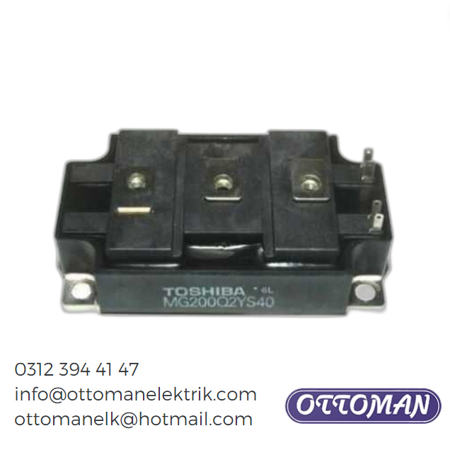 MG200Q2YS40 Toshiba IGBT MODULE 200A 1200V Ottoman Elektrik