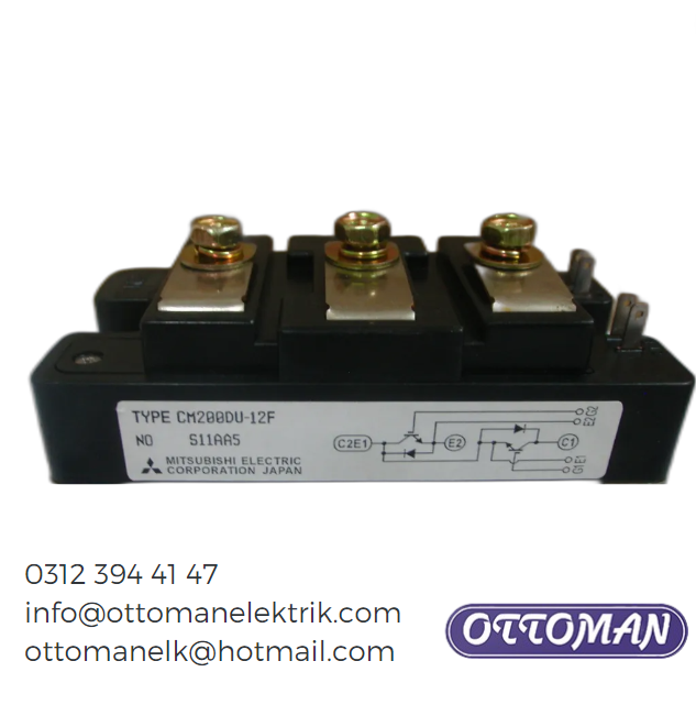 CM200DU-12F Mitsubishi IGBT MODULE 200A 600V Ottoman Elektrik