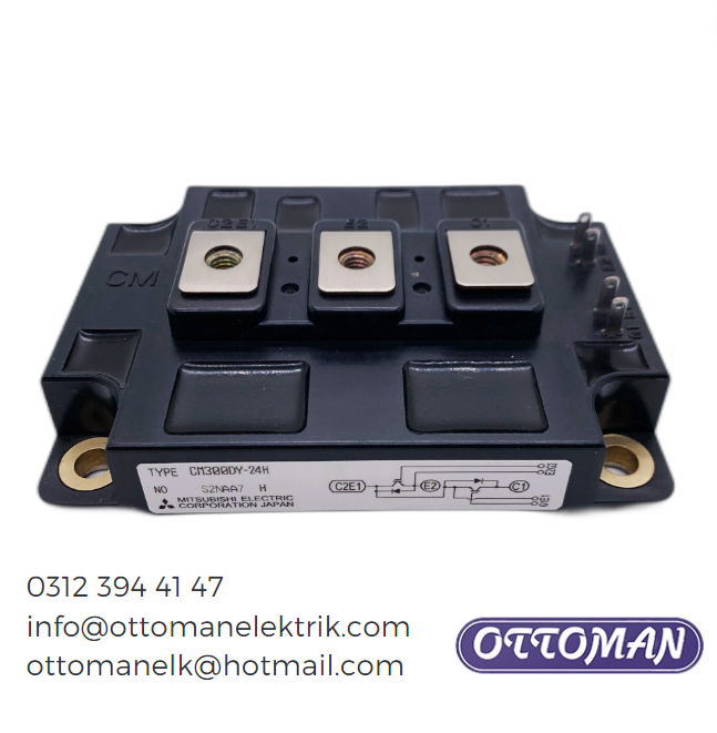 CM300DY-24H Mitsubishi IGBT MODULE 300A 1200V Ottoman Elektrik