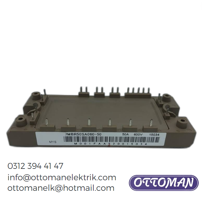 7MBR50SA060 IGBT MODULE 50A 600V Ottoman Elektrik