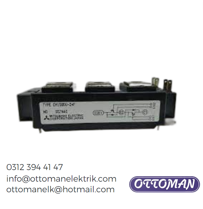 CM150DU-24F IGBT MODULE 150A 1200V Ottoman Elektrik