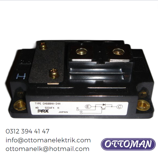 CM600HA-24H Mitsubishi IGBT MODULE 600A 1200V Ottoman Elektrik