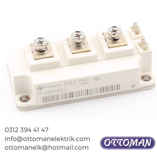 FF300R12KE3 Infineon IGBT MODULE 300A 1200V Ottoman Elektrik