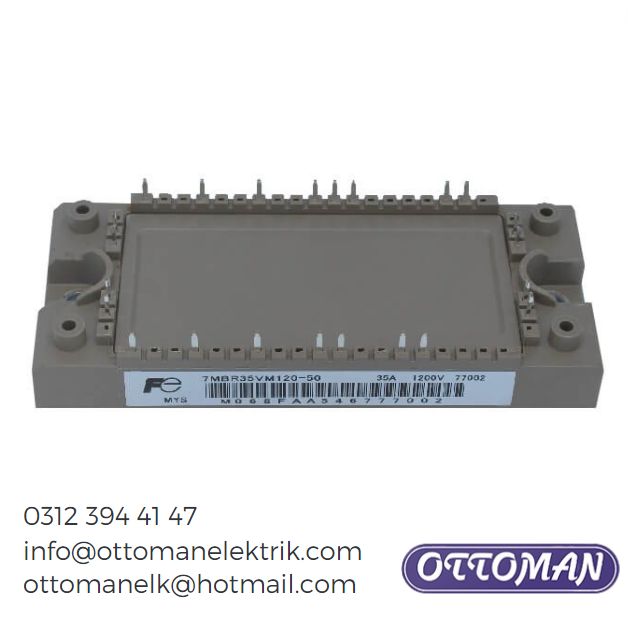 7MBR35VM120-50 IGBT Modülü 35A 1200V - Ottoman Elektrik