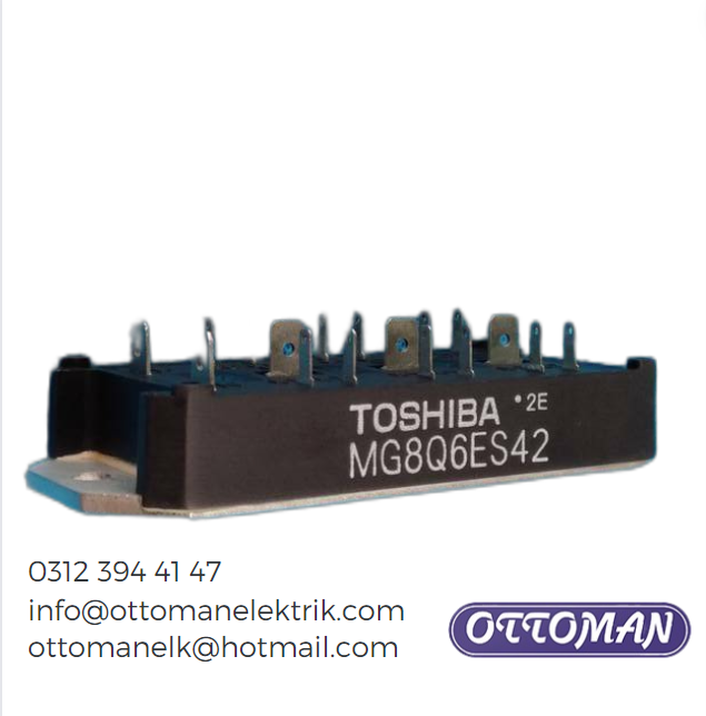 MG8Q6ES42 IGBT MODULE 8A 1200V Ottoman Elektrik