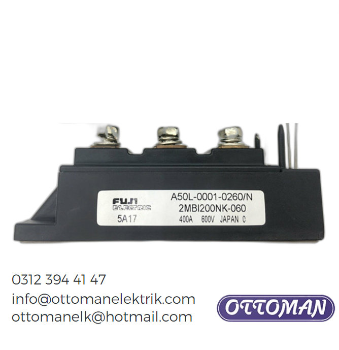 2MBI200NK-060 Fuji IGBT MODULE 200A 600V Ottoman Elektrik