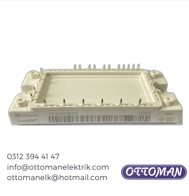 FP25R12KT3 Infineon IGBT MODULE 25A 1200V Ottoman Elektrik