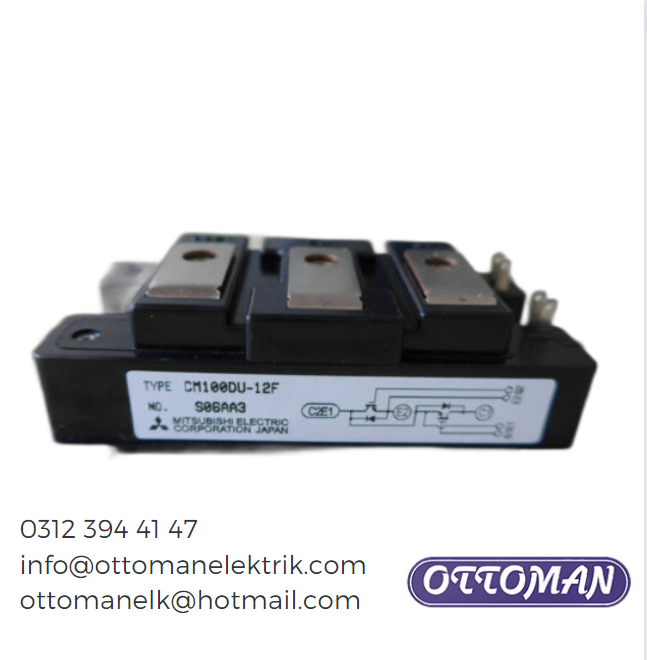 CM100DU-12F Mitsubishi IGBT MODULE 100A 600V Ottoman Elektrik