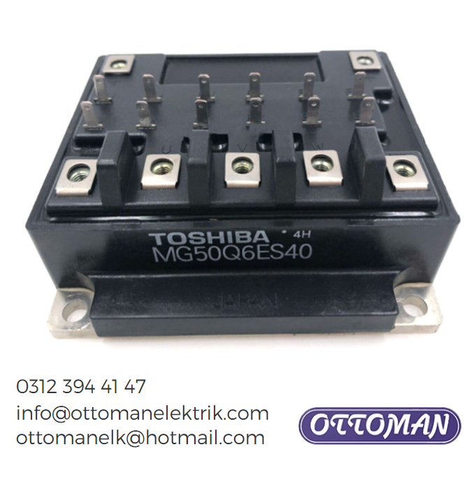 MG50Q6ES40 Toshiba IGBT MODULE 50A 1200V Ottoman Elektrik