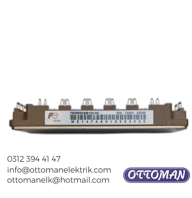 7MBR50SB120-50 IGBT MODULE 50A 1200V Ottoman Elektrik