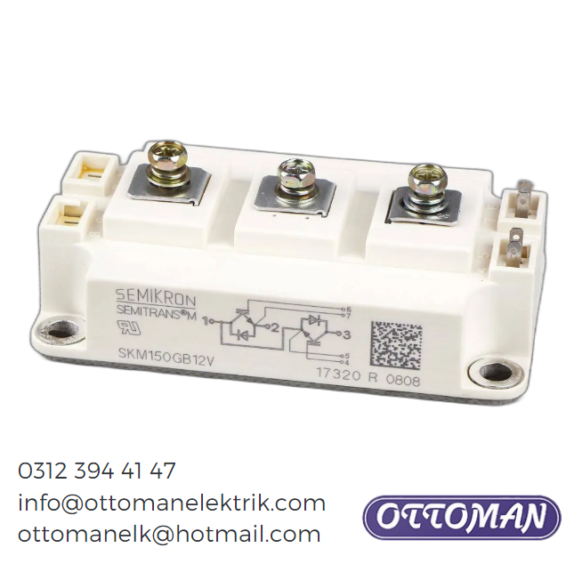 SKM150GB12V Semikron IGBT MODULE 150A 1200V - Ottoman Elektrik