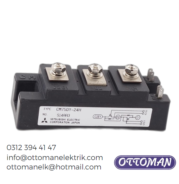 CM75DY-24H IGBT MODULE 75A 1200V Ottoman Elektrik