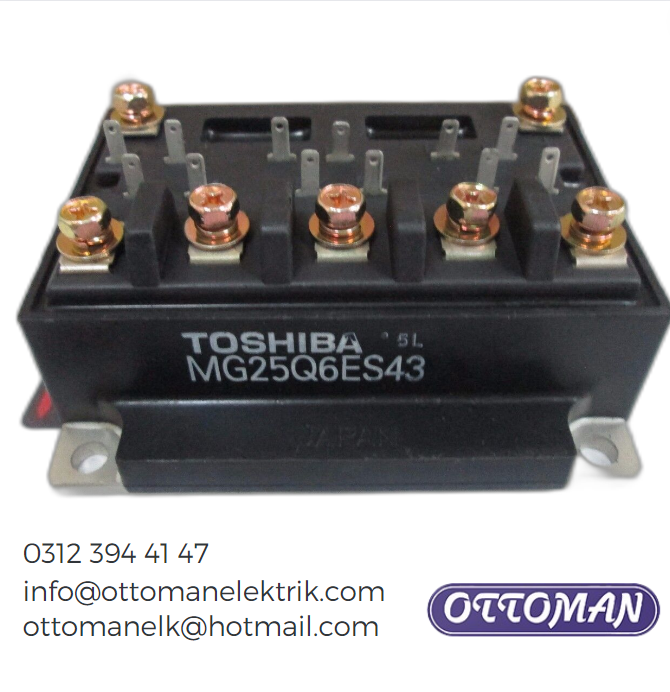 MG25Q6ES43 Toshiba IGBT MODULE 25A 1200V Ottoman Elektrik