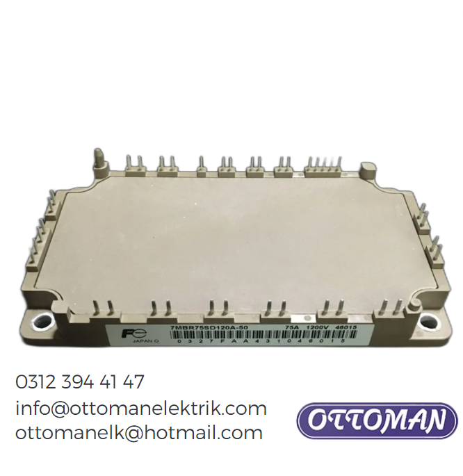 7MBR75SD120-50 IGBT MODULE 75A 1200V Ottoman Elektrik