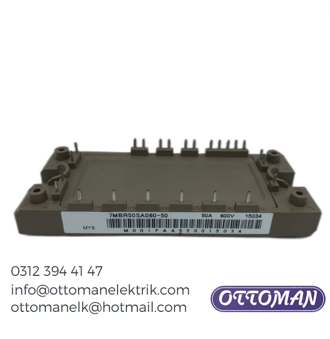 7MBR50UA120-50 IGBT MODULE 50A 1200V Ottoman Elektrik