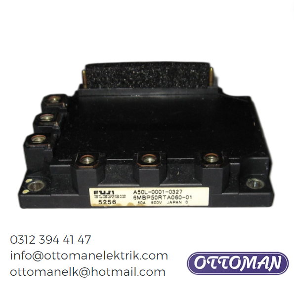 6MBP50RTA060 Fuji IPM MODULE 50A 600V - Ottoman Elektrik