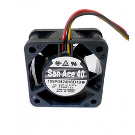 San Ace 40x40x20mm 24VDC 0.07A 3 Kablolu Fan 109P0424H6D19