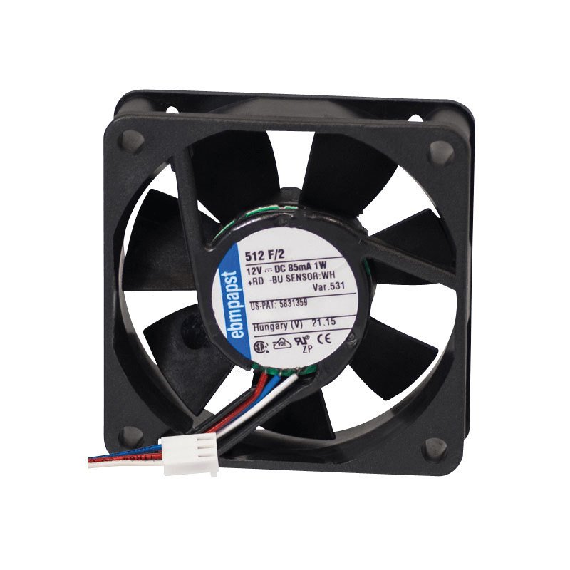 Ebm Papst 512F Aksiyel Kompakt Fan 12 DC 512 F